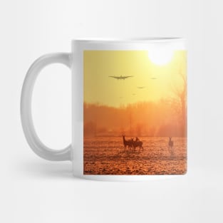 Buzzing the Deer Mug